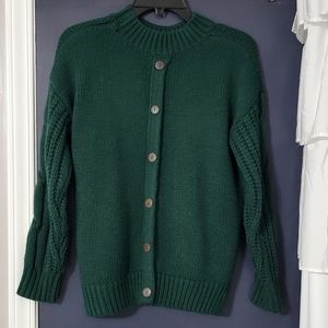 Roolee green sweater